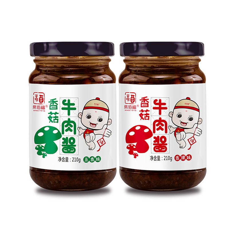 Ибайфу говяжий соус с грибами 210г острый